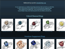 Tablet Screenshot of belljewels.com